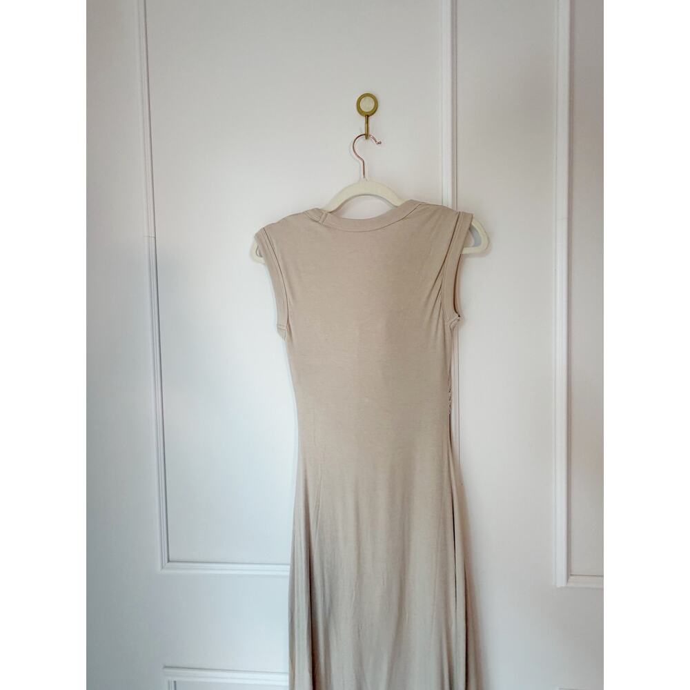 NWT OGL Off White midi dress built in bra size S - Picture 4 of 9